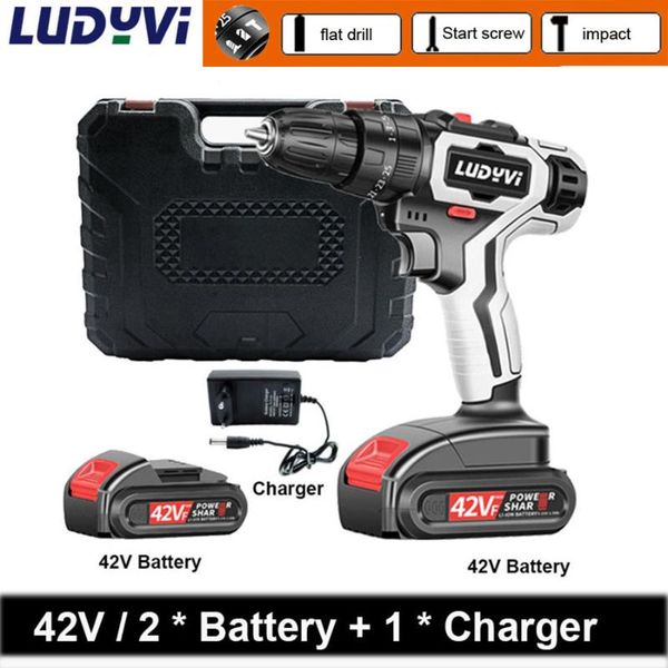 professiona electric drills arrival 42v cordless drill with impact function screwdriver mini wireless power driver dc lithium-ion battery
professiona electric drills arrival 42v cordless drill with impact function screwdriver mini wireless power driver dc lithium-ion battery