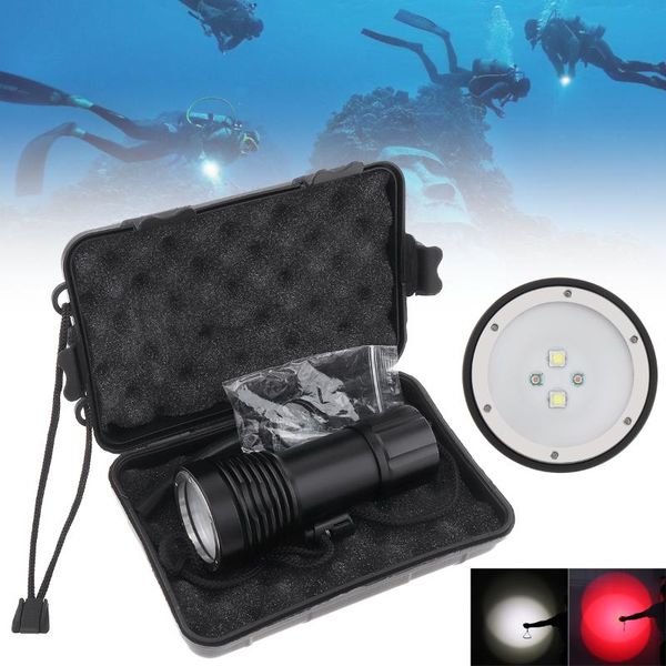 flashlights torches securitying diving 8000lm 3 modes light underwater 100m powerful professional searchlight scuba dive torch bo
flashlights torches securitying diving 8000lm 3 modes light underwater 100m powerful professional searchlight scuba dive torch bo