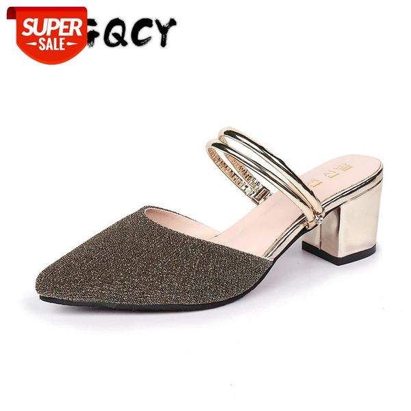 sequined cloth high heels pumps women shoes 2019 summer fashion riband slip-on sandals casual pointed #rs5i, Black
sequined cloth high heels pumps women shoes 2019 summer fashion riband slip-on sandals casual pointed #rs5i, Black