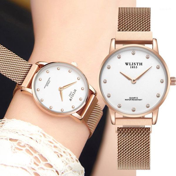 women watch magnetic mesh strap wrist watches for ladies bracelet waterproof quartz wristwatches, Slivery;brown
women watch magnetic mesh strap wrist watches for ladies bracelet waterproof quartz wristwatches, Slivery;brown