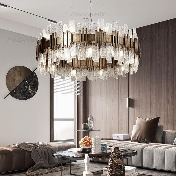 pendant lamps nordic post-modern light luxury chandelier 2021 living room bedroom dining glass lamp italian designer
pendant lamps nordic post-modern light luxury chandelier 2021 living room bedroom dining glass lamp italian designer