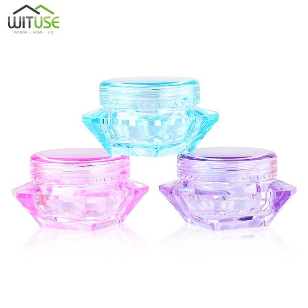 1pcs transparent small bottle 5g 3g cosmetic empty jar pot eyeshadow lip face cream sample refillable container with lids storage bottl bott
1pcs transparent small bottle 5g 3g cosmetic empty jar pot eyeshadow lip face cream sample refillable container with lids storage bottl bott