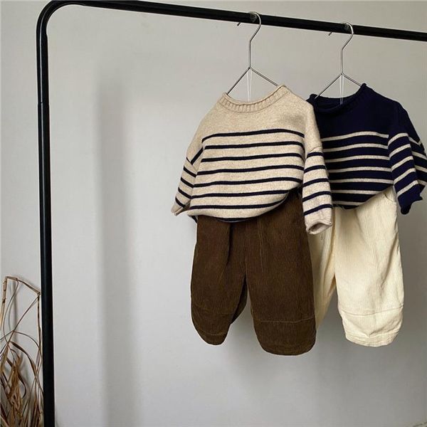 kids sweater for boys pullover baby sweaters stripe autumn winter children girls clothes woolen toddler cardigan pullovers, Blue
kids sweater for boys pullover baby sweaters stripe autumn winter children girls clothes woolen toddler cardigan pullovers, Blue