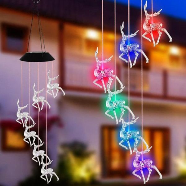 decorative objects & figurines led fawn color changing solar wind chime lamps colorful windbell pendant light waterproof hanging decoroutdoo
decorative objects & figurines led fawn color changing solar wind chime lamps colorful windbell pendant light waterproof hanging decoroutdoo