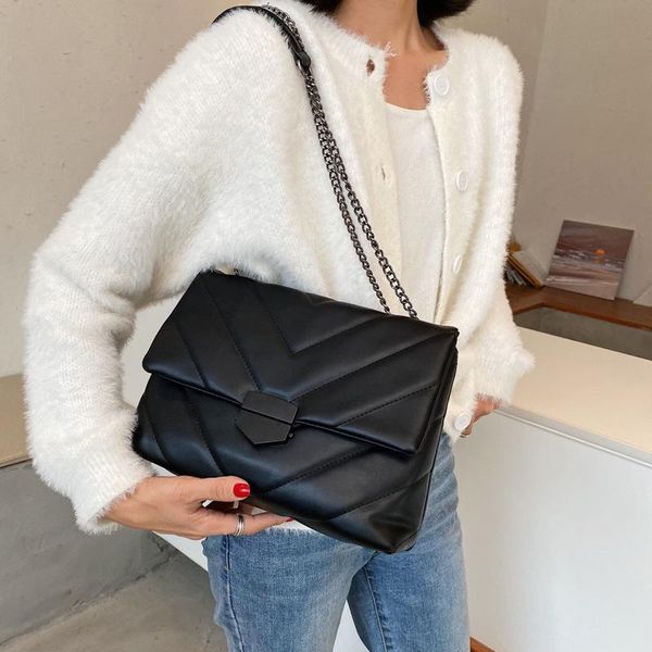 embroidery thread shoulder crossbody bags for women 2021 solid color pu leather women's designer handbag travel messenger bag evening
embroidery thread shoulder crossbody bags for women 2021 solid color pu leather women's designer handbag travel messenger bag evening