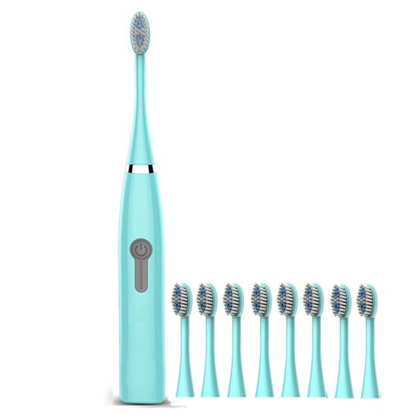 smart electric toothbrush portable ultrasonic sonic automatic waterproof battery powered tooth brush with head gift
smart electric toothbrush portable ultrasonic sonic automatic waterproof battery powered tooth brush with head gift