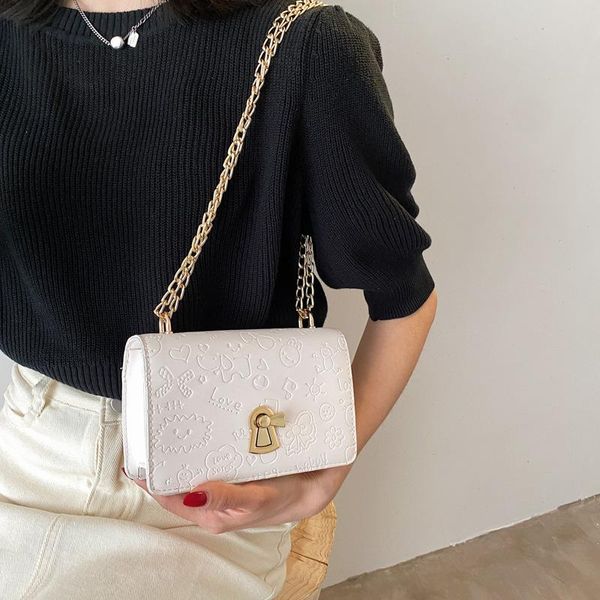 net celebrity fashion female bag 2021 trendy small square european and american texture chain cross body
net celebrity fashion female bag 2021 trendy small square european and american texture chain cross body