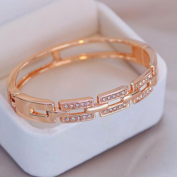 bangle classic women's bracelets rose gold color rhinestone bracelet for women elegant crystal cuff bangles jewelry gifts, Black
bangle classic women's bracelets rose gold color rhinestone bracelet for women elegant crystal cuff bangles jewelry gifts, Black