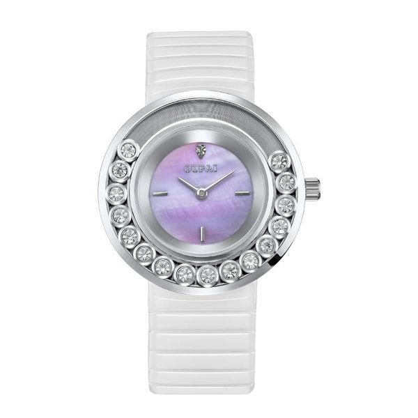 wristwatches oupai fashion quartz watches women diamonds ceramic wrist watch silicone watchband ladies dress clock female, Slivery;brown
wristwatches oupai fashion quartz watches women diamonds ceramic wrist watch silicone watchband ladies dress clock female, Slivery;brown