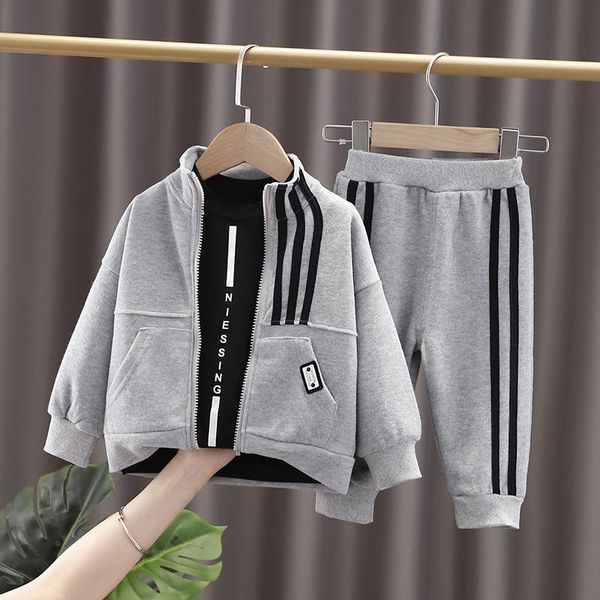 clothing sets autumn winter baby clothes fashion toddler boy striped cotton 3pcs suits infant kids jacket+letter t-shirt+pants, White
clothing sets autumn winter baby clothes fashion toddler boy striped cotton 3pcs suits infant kids jacket+letter t-shirt+pants, White