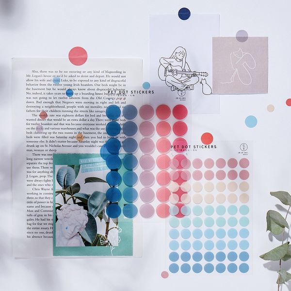 120pcs Baisc Salt Dot PET Sticker Round Label Self Adhesive Sealing Sticker Scrapbooking Diary Decor Office School Supply
120pcs Baisc Salt Dot PET Sticker Round Label Self Adhesive Sealing Sticker Scrapbooking Diary Decor Office School Supply