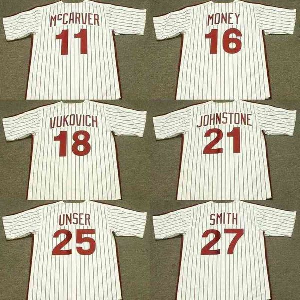 men 11 tim mccarver 18 john vukovich 21 jay johnstone 25 del unser 27 lonnie smith 1983 baseball jersey, Black
men 11 tim mccarver 18 john vukovich 21 jay johnstone 25 del unser 27 lonnie smith 1983 baseball jersey, Black