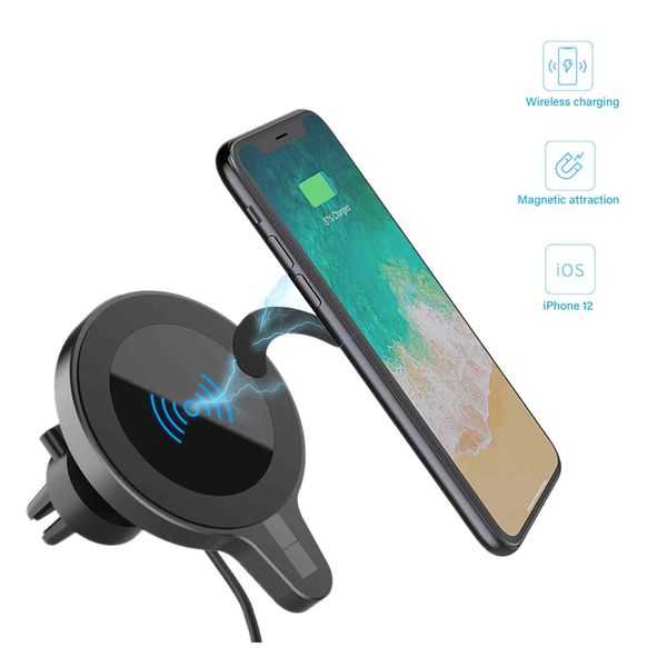 universal car phone holder air outlet snap fixed 15w fast wireless charging magnetic attraction automatic clamping support frame
universal car phone holder air outlet snap fixed 15w fast wireless charging magnetic attraction automatic clamping support frame