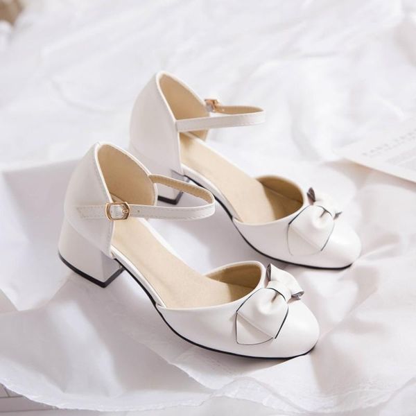 dress shoes 2021 ladies summer sandals for women girls mid block heel round toe pu buckle strap bow cute white pink casual, Black
dress shoes 2021 ladies summer sandals for women girls mid block heel round toe pu buckle strap bow cute white pink casual, Black