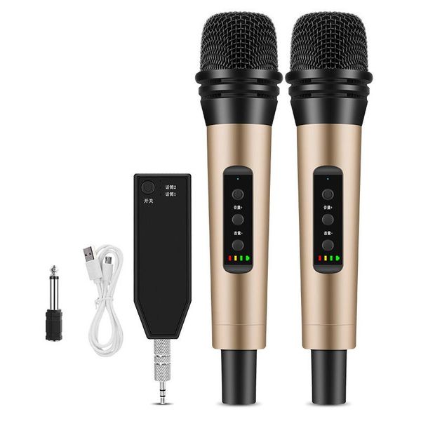 portable speakers wireless microphone audio uhf dual handheld dynamic system kit with rechargeable receiver
portable speakers wireless microphone audio uhf dual handheld dynamic system kit with rechargeable receiver