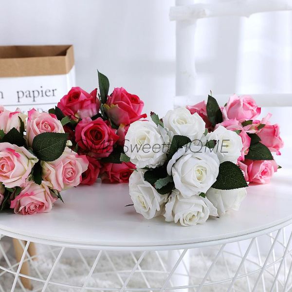 decorative flowers & wreaths bride holding bouquet rose flower branch artificial for wedding home decor 7 pieces per bunch
decorative flowers & wreaths bride holding bouquet rose flower branch artificial for wedding home decor 7 pieces per bunch