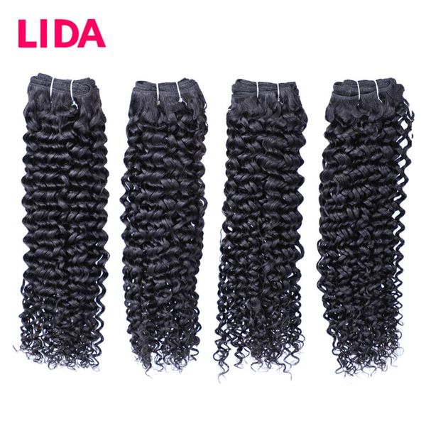human hair bulks lida peruvian bundles kinky curly weave non-remy 8-26 inch natural color extensions, Black
human hair bulks lida peruvian bundles kinky curly weave non-remy 8-26 inch natural color extensions, Black