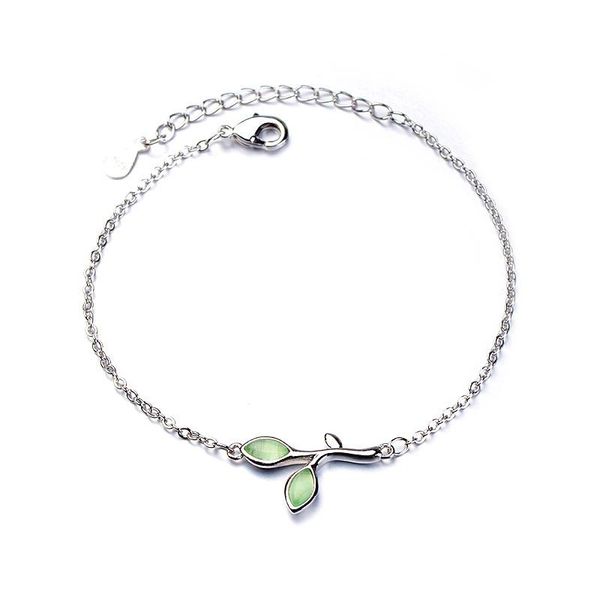 charm bracelets nature leaf minimalist style enamel silver plated bracelet fashion luxury jewelry adjuestable bangle for women gift, Golden;silver
charm bracelets nature leaf minimalist style enamel silver plated bracelet fashion luxury jewelry adjuestable bangle for women gift, Golden;silver