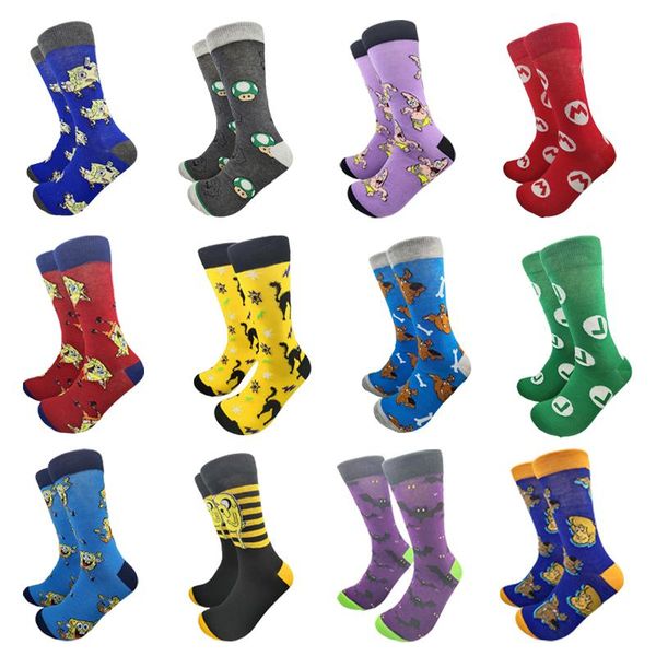 men's socks fashion print anime trend men women novelty cute riding street skateboard basketball high sock sports running gift cotton h, Black
men's socks fashion print anime trend men women novelty cute riding street skateboard basketball high sock sports running gift cotton h, Black