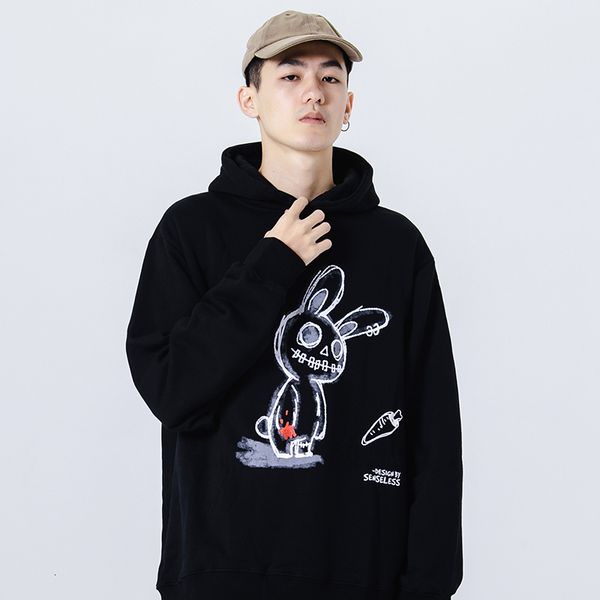 men's hoodies & sweatshirts hooded sweatshirt, black cotton bunny-patterned sweater for hip hop men streetwear harajuku i4xu
men's hoodies & sweatshirts hooded sweatshirt, black cotton bunny-patterned sweater for hip hop men streetwear harajuku i4xu