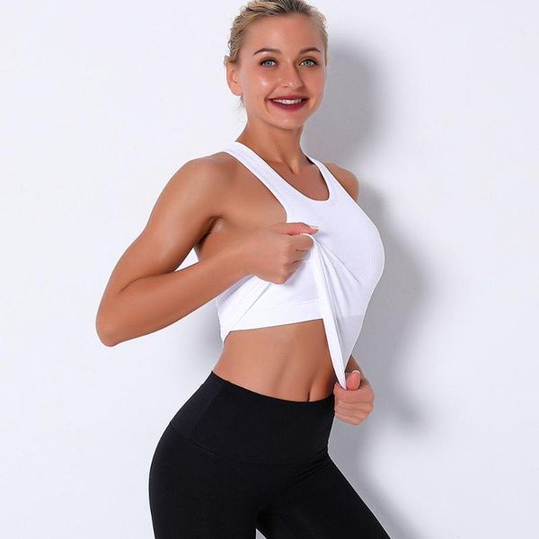 seamless knitted silky high stretch corset bra leisure pilates yoga aerobic exercise fitness vest women outfits, White;red
seamless knitted silky high stretch corset bra leisure pilates yoga aerobic exercise fitness vest women outfits, White;red