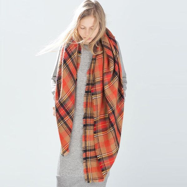 mingjiebihuo korean autumn winter fashion wool scarf women girls dual use warm plaid temperament comfortable couple shawl bandanas, Blue;gray
mingjiebihuo korean autumn winter fashion wool scarf women girls dual use warm plaid temperament comfortable couple shawl bandanas, Blue;gray
