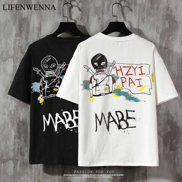 lifenwenna harajuku t shirt men hip hop t-shirt doodle streetwear summer tshirts short sleeve cotton tees hipster 210528, White;black
lifenwenna harajuku t shirt men hip hop t-shirt doodle streetwear summer tshirts short sleeve cotton tees hipster 210528, White;black