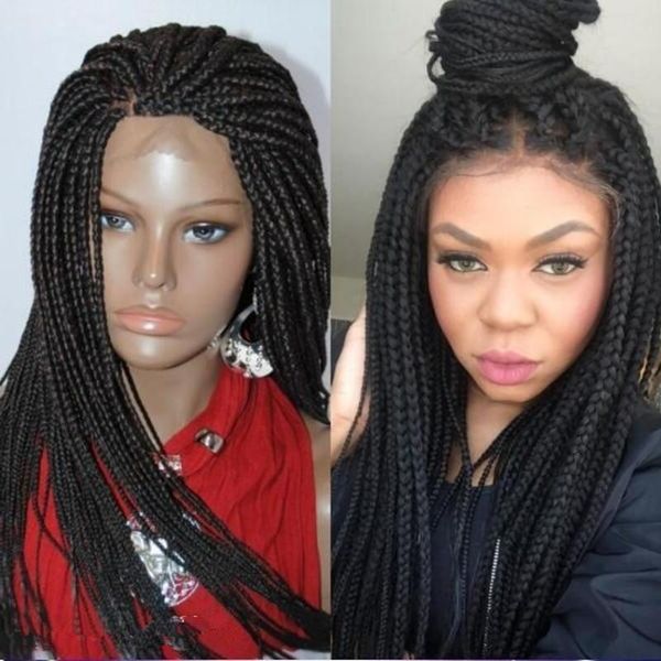 part braided box braids wig long black hair synthetic lace front wigs for women cosplay lace wig with baby hair
part braided box braids wig long black hair synthetic lace front wigs for women cosplay lace wig with baby hair