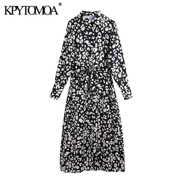women chic fashion with belt animal print midi dress vintage long sleeve side vents hem female dresses vestidos 210420, Black;gray
women chic fashion with belt animal print midi dress vintage long sleeve side vents hem female dresses vestidos 210420, Black;gray
