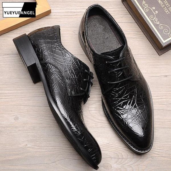 dress shoes england style genuine leather plaid pointed men brand lace up business low heel black wedding derby
dress shoes england style genuine leather plaid pointed men brand lace up business low heel black wedding derby