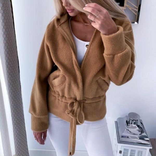 women's jackets women open stitch cardigans and jacket fall clothing casual solid color long zipper sleeve elastic waist short s84o, Black;brown
women's jackets women open stitch cardigans and jacket fall clothing casual solid color long zipper sleeve elastic waist short s84o, Black;brown