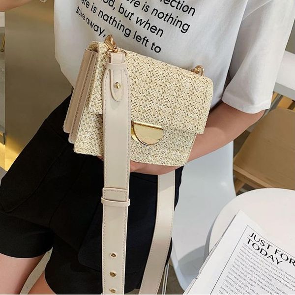 cross body straw women shoulder bags small wide straps flap bag for female travel beach crossbody fashion ladies handbag satchels beige
cross body straw women shoulder bags small wide straps flap bag for female travel beach crossbody fashion ladies handbag satchels beige