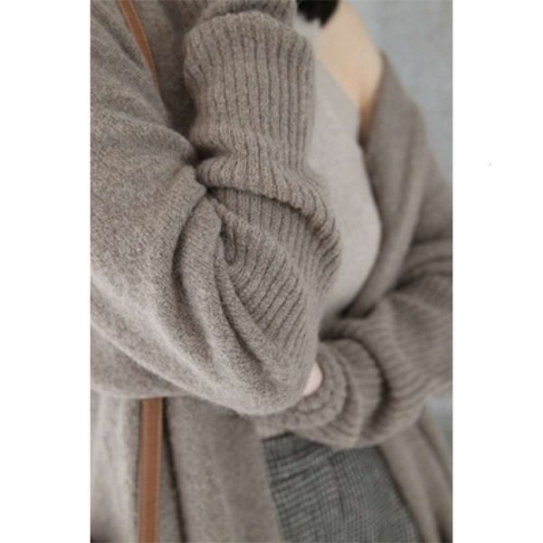 women's jackets coats cashmere overcoat in autumn and winter middle length loose sweater jacket knitted cardigan thickened lov y4ut, Black;brown
women's jackets coats cashmere overcoat in autumn and winter middle length loose sweater jacket knitted cardigan thickened lov y4ut, Black;brown