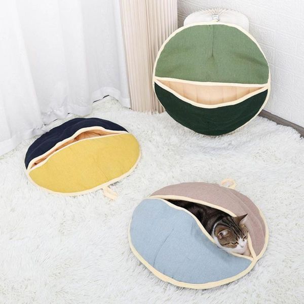 cat beds & furniture round fan appearance creative kitten bed nest easy to clean pet anti-slip bottom warm cats mattress
cat beds & furniture round fan appearance creative kitten bed nest easy to clean pet anti-slip bottom warm cats mattress