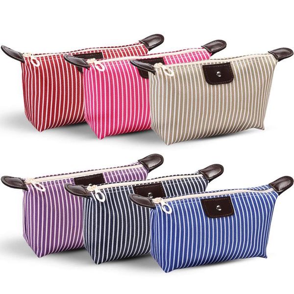 storage bags striped travel cosmetic bag large capacity toiletries small portable foldable zipper handbag makeup wash
storage bags striped travel cosmetic bag large capacity toiletries small portable foldable zipper handbag makeup wash