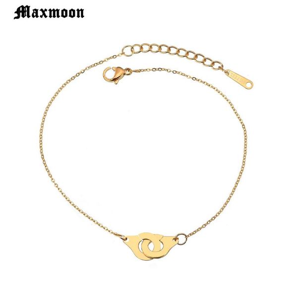 charm bracelets maxmoon women handcuff bracelet stainless steel link chain men jewelry secret shades girl, Golden;silver
charm bracelets maxmoon women handcuff bracelet stainless steel link chain men jewelry secret shades girl, Golden;silver