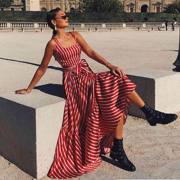 summer dresses of ladies spring and 2020 new holiday style sling stripe imprint sewing great swing dress, Black;gray
summer dresses of ladies spring and 2020 new holiday style sling stripe imprint sewing great swing dress, Black;gray