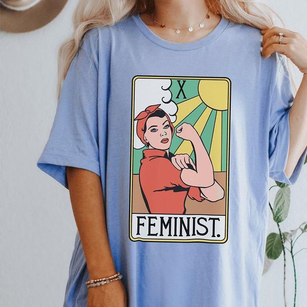 women's t-shirt feminist women t shirts cotton girl power graphic tee short sleeve rights equality tshirt justice movement drop, White
women's t-shirt feminist women t shirts cotton girl power graphic tee short sleeve rights equality tshirt justice movement drop, White