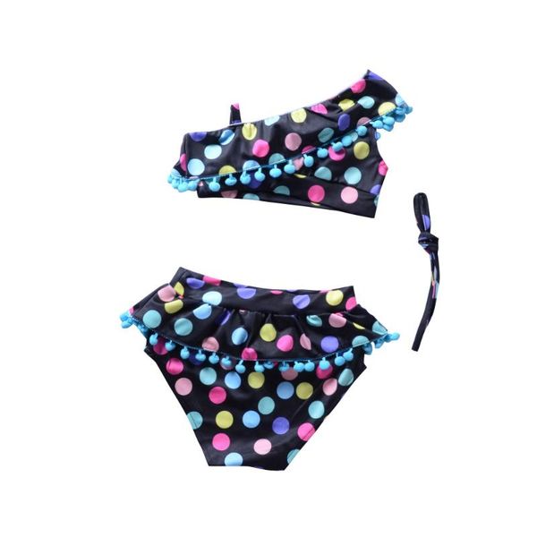 girl's split swimsuit polka dot lace bikini girls swimsuits toddler bathing suit girl cotton summer 1-6y one-pieces, Black
girl's split swimsuit polka dot lace bikini girls swimsuits toddler bathing suit girl cotton summer 1-6y one-pieces, Black