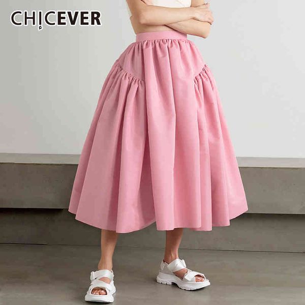 women's shorts chicever korean fashion high waist long skirt for women fold pleated a line loose solid mid skirts female summer clothin, White;black
women's shorts chicever korean fashion high waist long skirt for women fold pleated a line loose solid mid skirts female summer clothin, White;black