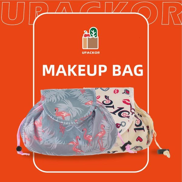 upackor portable cosmetic women string travel waterproof storage makeup bag female flamingo outdoor kits toiletries organize, Blue;pink
upackor portable cosmetic women string travel waterproof storage makeup bag female flamingo outdoor kits toiletries organize, Blue;pink