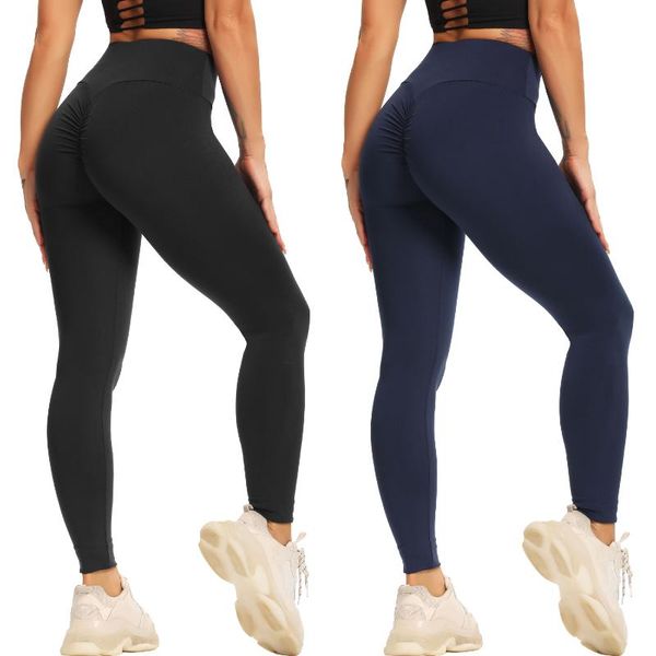 women's leggings scrunch back women for fitness high waist long pants hip push up tights female gym clothing, Black
women's leggings scrunch back women for fitness high waist long pants hip push up tights female gym clothing, Black