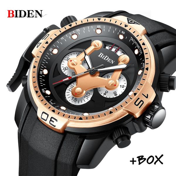 wristwatches biden mens sports watches relogio masculino 2021 men silicone strap quartz watch reloj electronic wristwatch, Slivery;brown
wristwatches biden mens sports watches relogio masculino 2021 men silicone strap quartz watch reloj electronic wristwatch, Slivery;brown