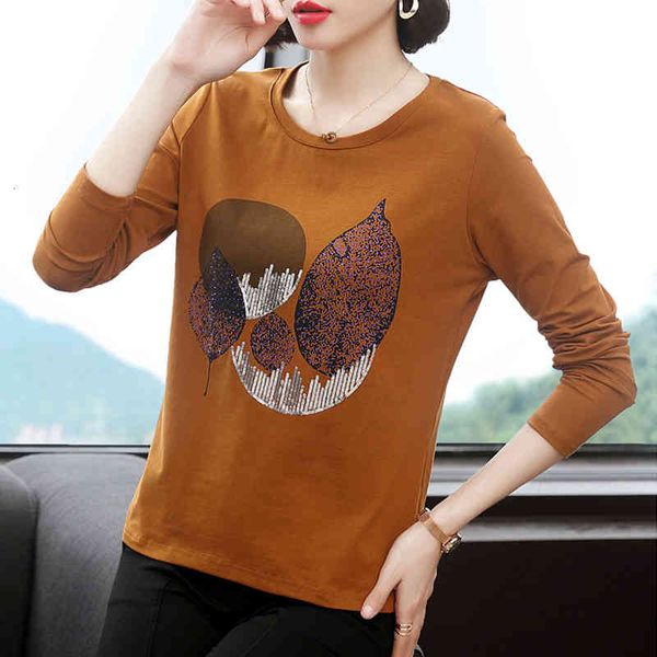 women's t-shirt shintimes ee femme for women ops sequined print woman loose cotton long sleeve womens clothing q0jm, White
women's t-shirt shintimes ee femme for women ops sequined print woman loose cotton long sleeve womens clothing q0jm, White