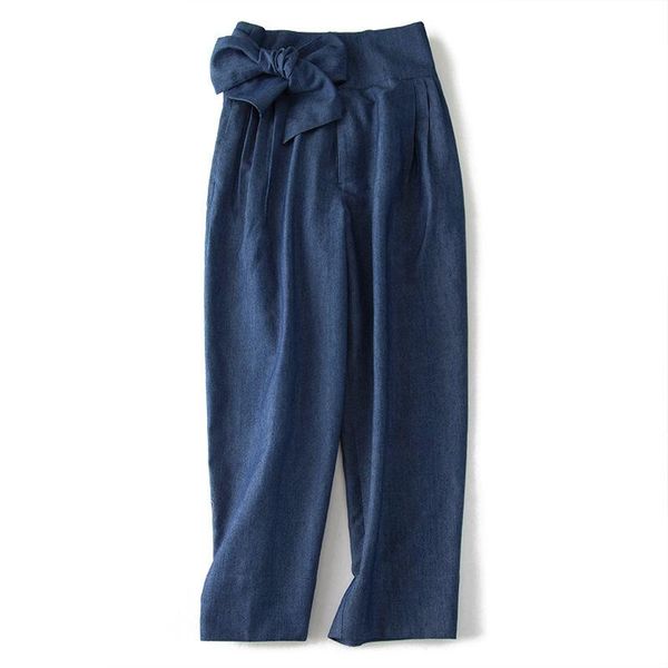 women's pants & capris under the waist all legs bow sealing mulberry silk jeans h2109, Black;white
women's pants & capris under the waist all legs bow sealing mulberry silk jeans h2109, Black;white
