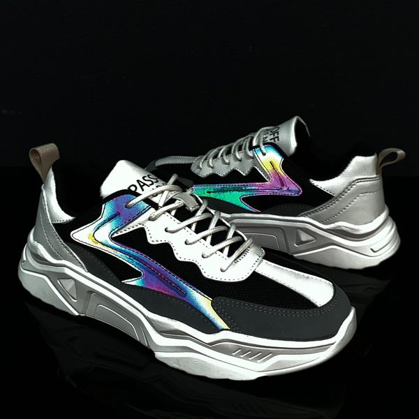 Height Increasing Platform Men Sneakers Fashion Breathble Vulcanized Shoes Canvas Platform Lace up Casual White Flat Tennis, Black
Height Increasing Platform Men Sneakers Fashion Breathble Vulcanized Shoes Canvas Platform Lace up Casual White Flat Tennis, Black