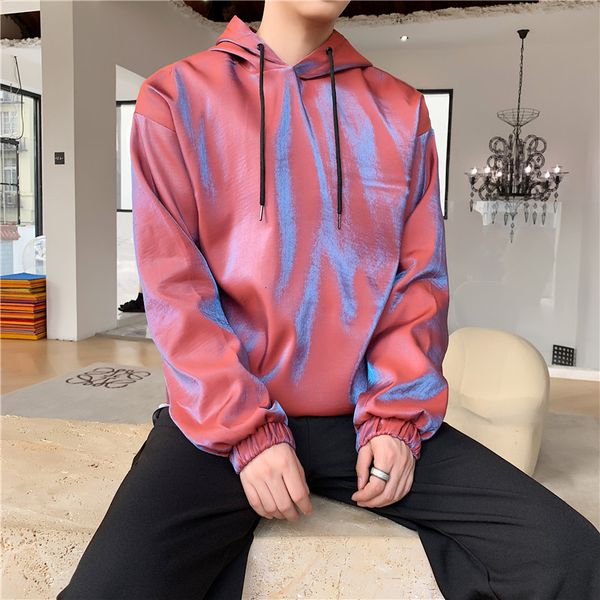 men's hoodies & sweatshirts men autumn loose casual bright shining hooded sweatshirt male women streetwear hip hop punk stage pullover, Black
men's hoodies & sweatshirts men autumn loose casual bright shining hooded sweatshirt male women streetwear hip hop punk stage pullover, Black