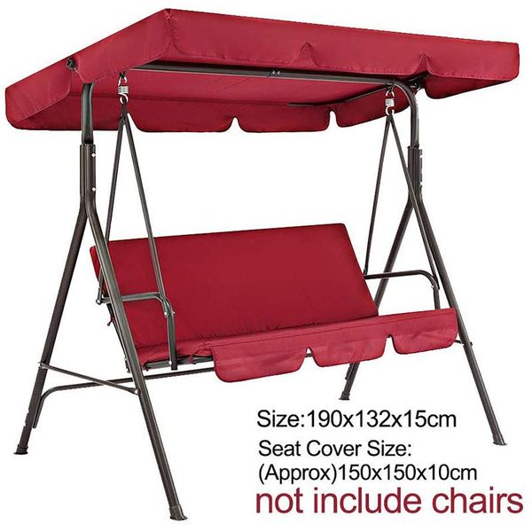 camp furniture terrace swing 2 pieces / set universal garden chair dustproof 3-seater outdoor cover (red) patio swings
camp furniture terrace swing 2 pieces / set universal garden chair dustproof 3-seater outdoor cover (red) patio swings