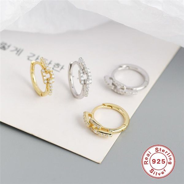 hoop & huggie aide 925 sterling silver gold color earrings for women 2021 fashion jewelry accessories boucle oreille femme, Golden;silver
hoop & huggie aide 925 sterling silver gold color earrings for women 2021 fashion jewelry accessories boucle oreille femme, Golden;silver