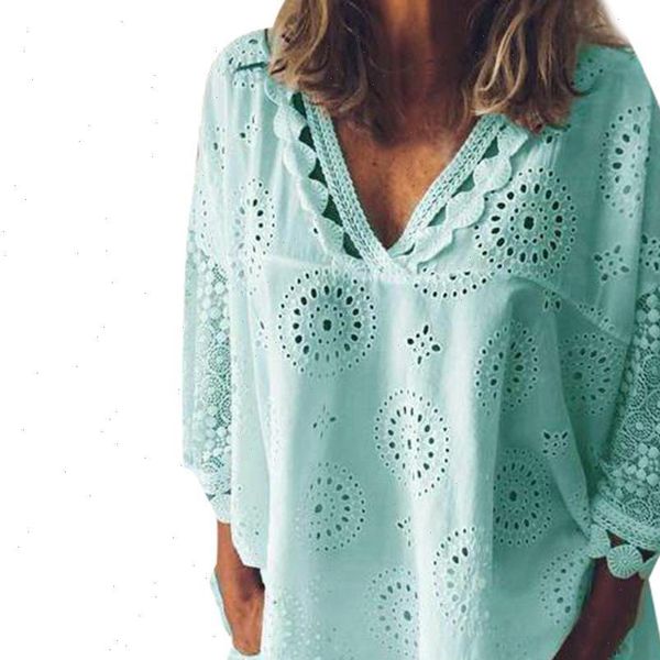 jocoo jolee summer women lace womens blouses blouse elegant hollow out irregular shirt sleeve v neck loose casual, White
jocoo jolee summer women lace womens blouses blouse elegant hollow out irregular shirt sleeve v neck loose casual, White